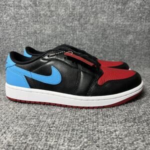 Air Jordan 1 Low OG Black Red Blue Shoes Womens Size 7 CZ0775-046 NC to CHI Nike